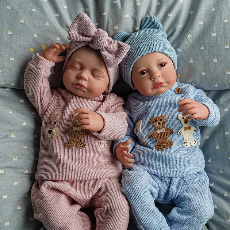Lucy & Carina 20'' Little Infant Twins