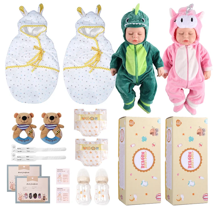 Lucy 16'' Little Infant Twins - Image 4