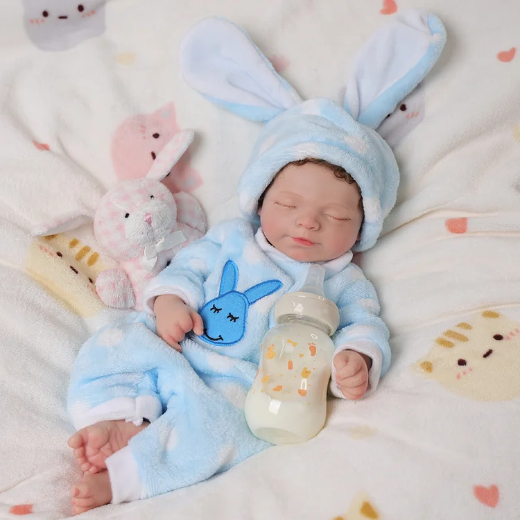 Suzy & Ruby 16'' Realistic Silicone Sleeping Baby Little Infant Twins - Image 7