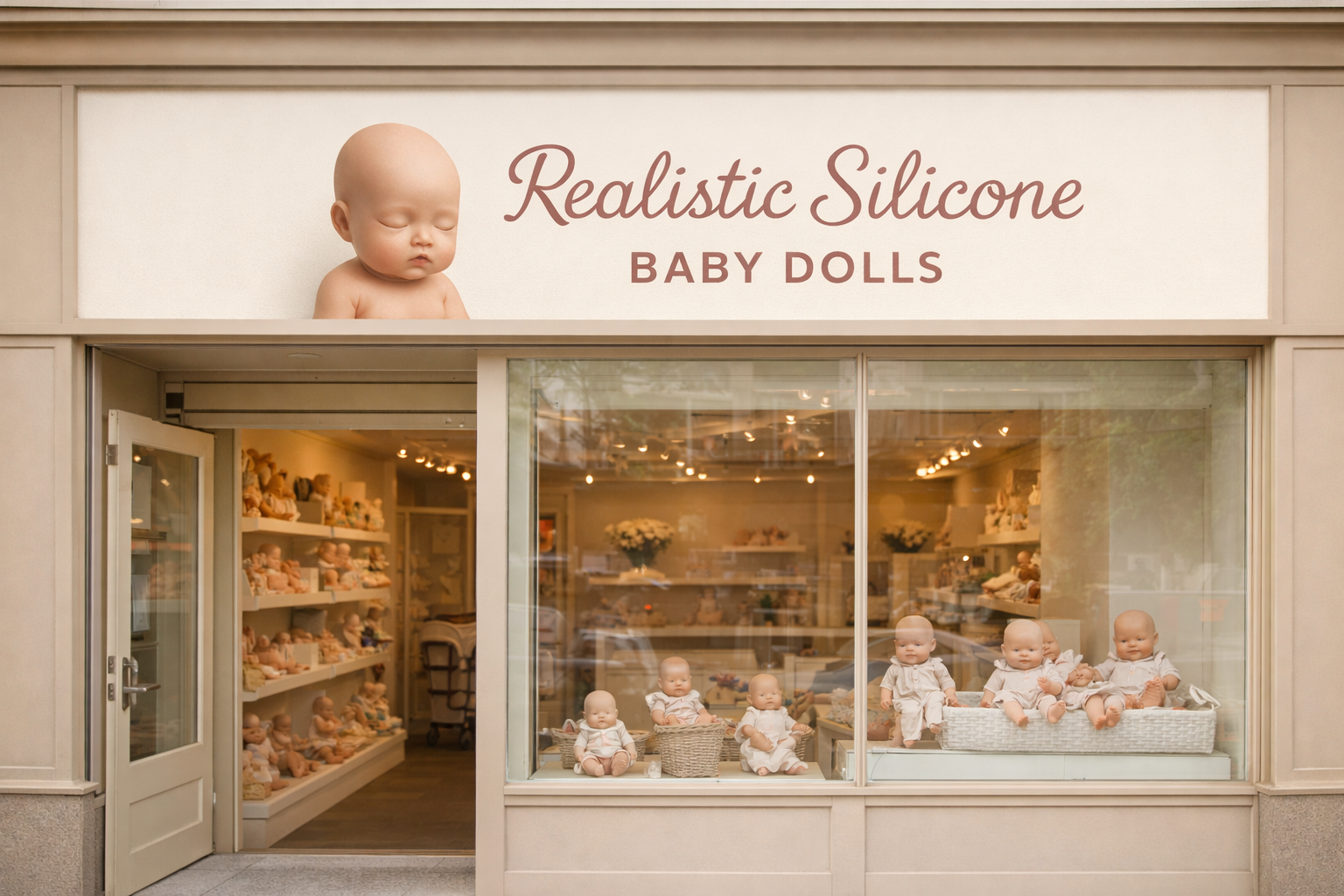 about Realistic Silicone baby dolls