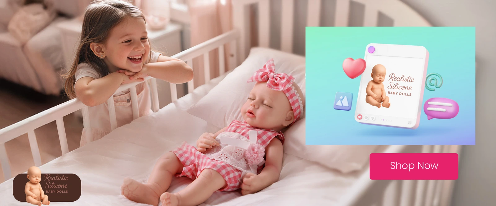 realistic silicone baby dolls