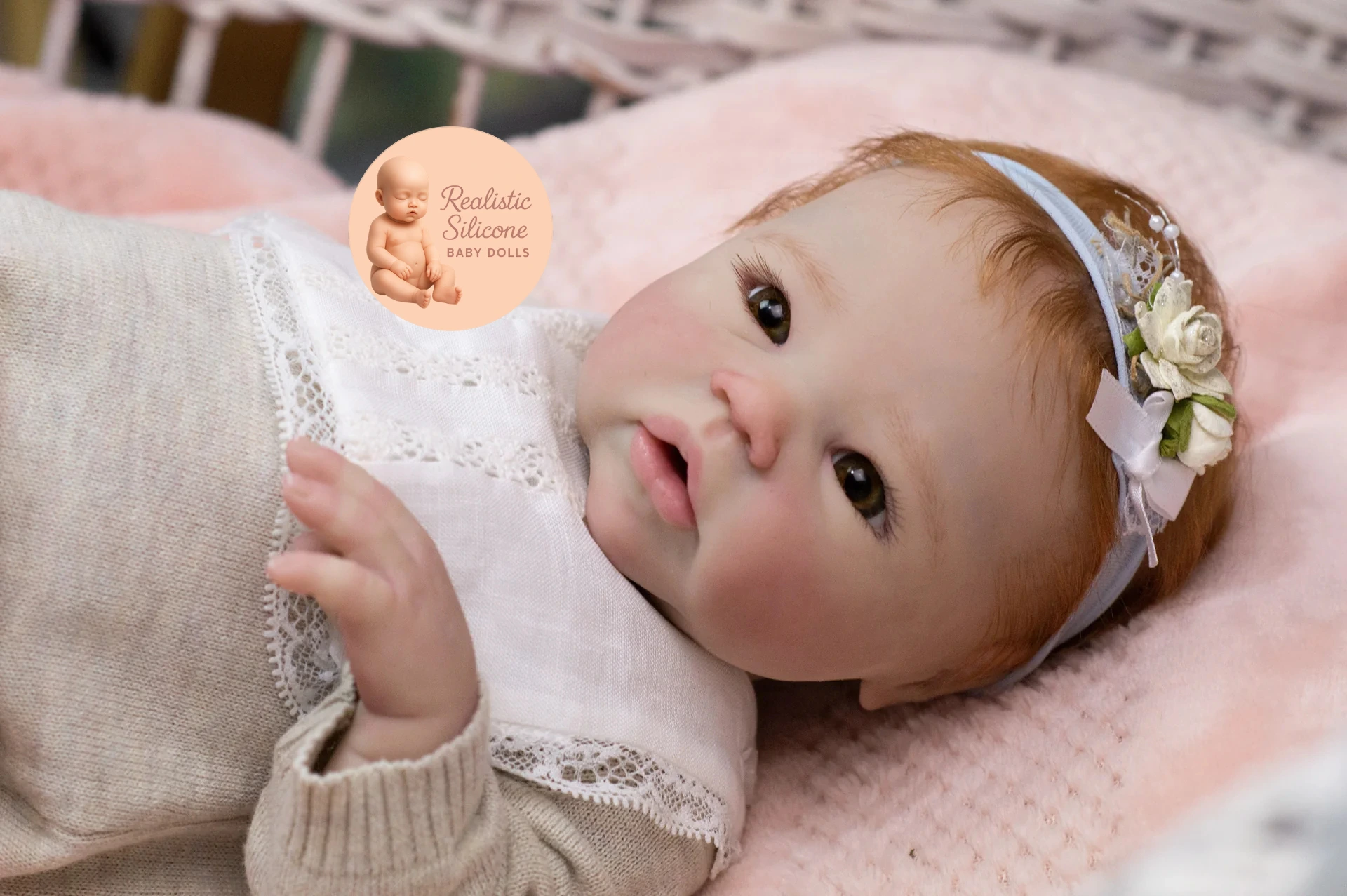 Emmy 19 Inches Full Body Silicone Baby Doll - Image 2