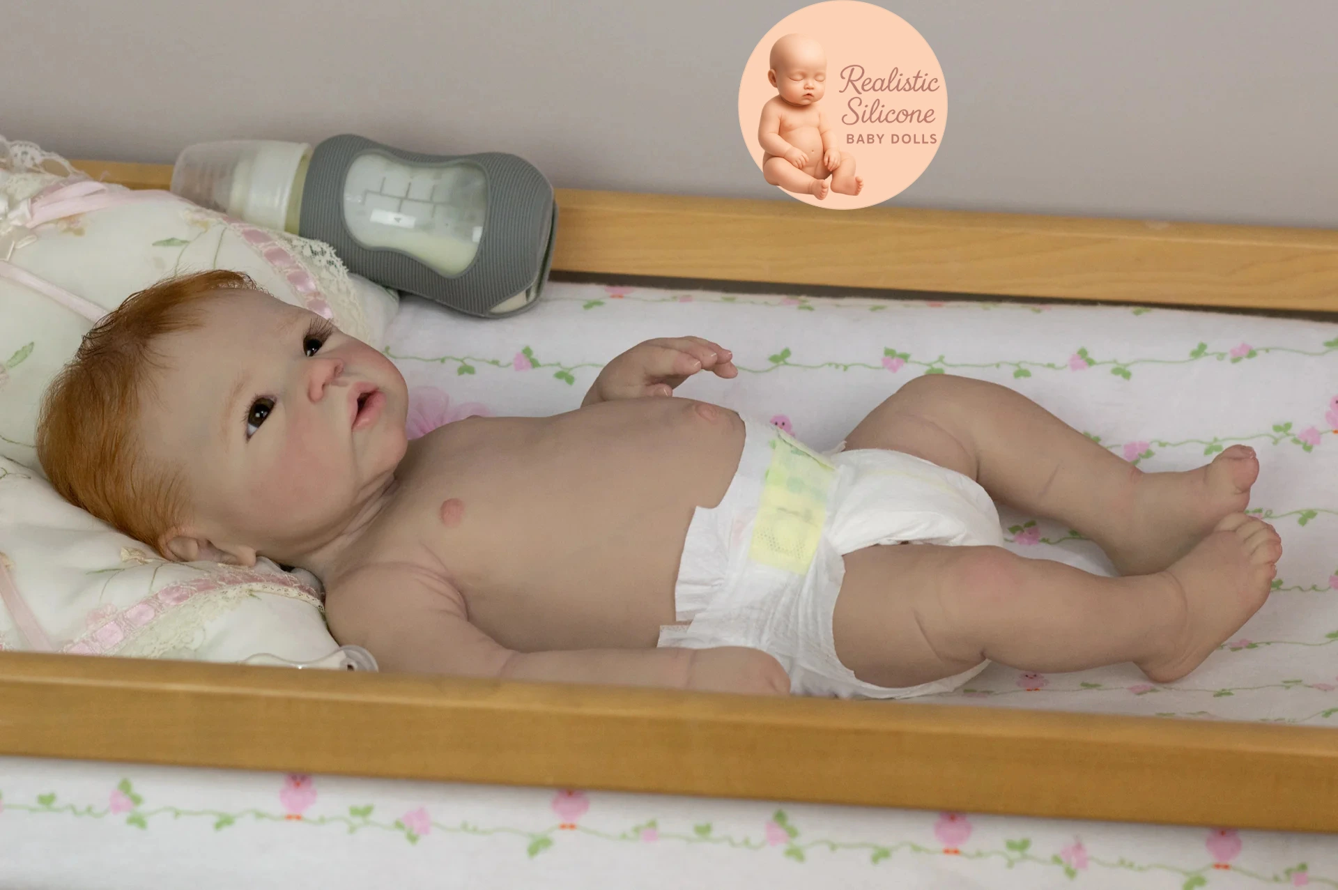 Emmy 19 Inches Full Body Silicone Baby Doll