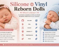 silicone vs vinyl reborn dolls