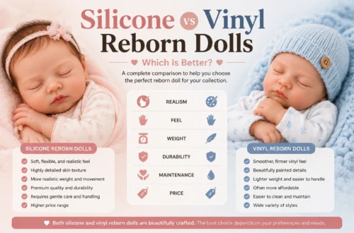 silicone vs vinyl reborn dolls