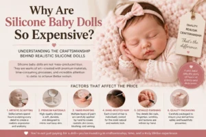 why are silicone baby dolls expensive